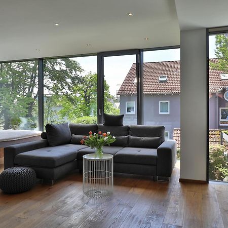 Moderne Studio-Wohnung Герстхофен Екстериор снимка